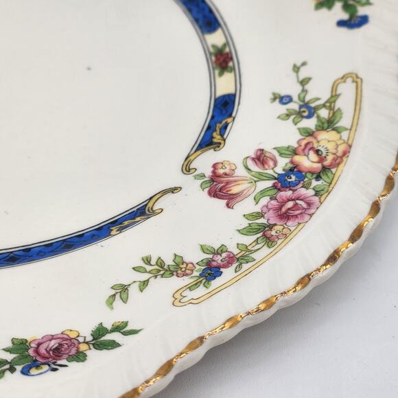 Johnson‎ Bros. England Eastbourne (Old English) Square Salad Plate c1949 Rare - Picture 3 of 8